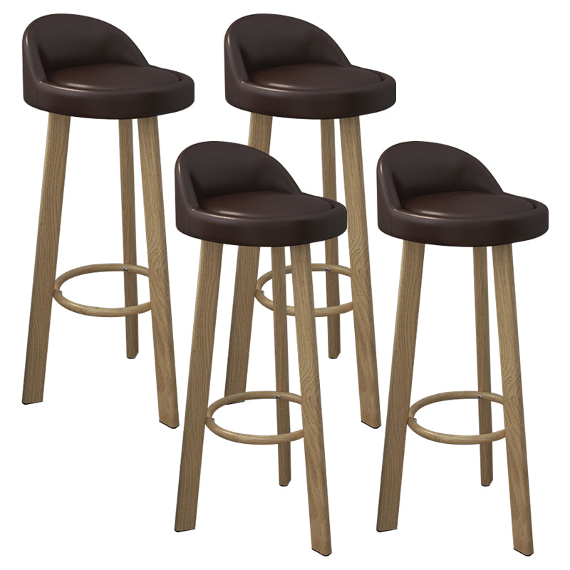 Nordic Simple Barstool Steel Frame Barhocker für Coffeeshop