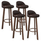 Nordic Simple Barstool Steel Frame Bar Stool for Coffee Shop