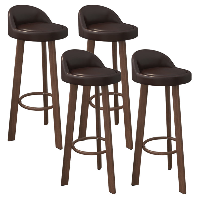 Nordic Simple Barstool Steel Frame Barhocker für Coffeeshop