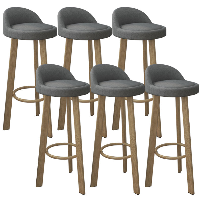 Nordic Simple Barstool Steel Frame Barhocker für Coffeeshop