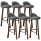 Nordic Simple Barstool Steel Frame Barhocker für Coffeeshop