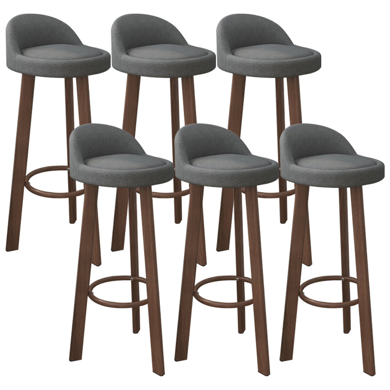 Nordic Simple Barstool Steel Frame Barhocker für Coffeeshop