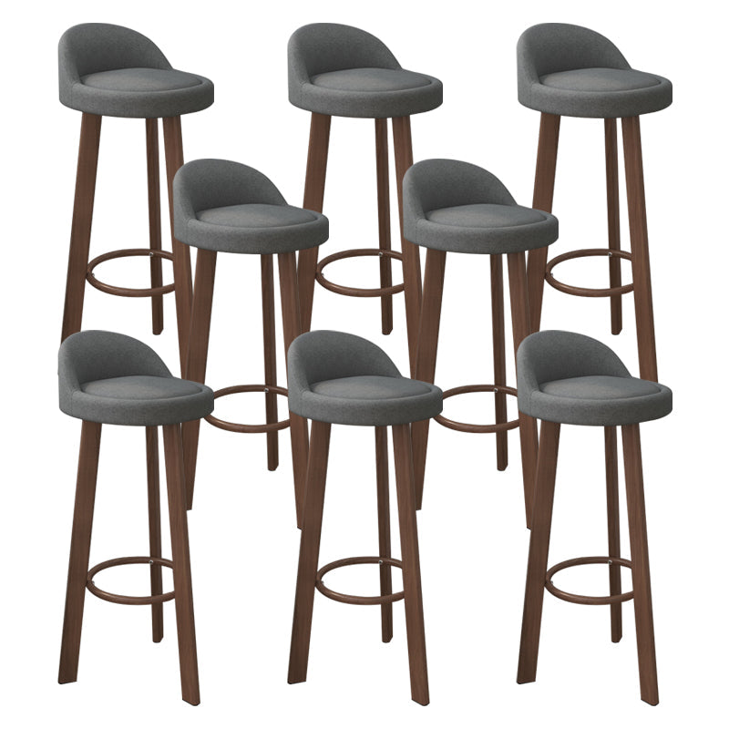 Nordic Simple Barstool Steel Frame Barhocker für Coffeeshop