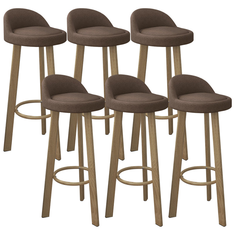 Nordic Simple Barstool Steel Frame Barhocker für Coffeeshop