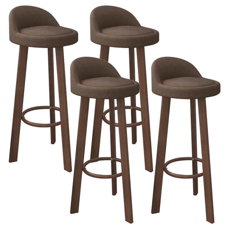 Nordic Simple Barstool Steel Frame Barhocker für Coffeeshop