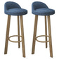 Nordic Simple Barstool Steel Frame Bar Stool for Coffee Shop