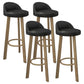 Nordic Simple Barstool Steel Frame Barhocker für Coffeeshop