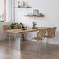 Modern Dining Set 1/2/5 Pieces Rectangle Pine Wood Dining Table for Dining Room Kitchen