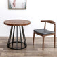Juego de comedor moderno de 1/2/3 piezas, mesa de comedor redonda de madera de pino para comedor