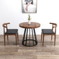 Juego de comedor moderno de 1/2/3 piezas, mesa de comedor redonda de madera de pino para comedor