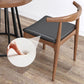 Juego de comedor moderno de 1/2/3 piezas, mesa de comedor redonda de madera de pino para comedor
