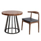 Juego de comedor moderno de 1/2/3 piezas, mesa de comedor redonda de madera de pino para comedor