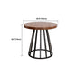 Juego de comedor moderno de 1/2/3 piezas, mesa de comedor redonda de madera de pino para comedor