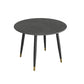 Industrial Style Dining Table Sintered Stone 4 Legs Table for Home