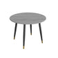 Industrial Style Dining Table Sintered Stone 4 Legs Table for Home