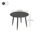 Industrial Style Dining Table Sintered Stone 4 Legs Table for Home