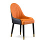 Glam Wood Dining Chairs Parsons Chair in Matte Finish for Home