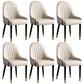 Glam Wood Dining Chairs Parsons Chair in Matte Finish for Home