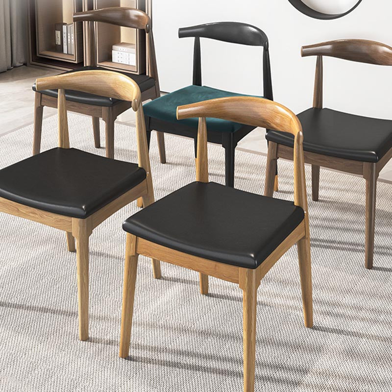 Kiefernholz Essstuhl Industrial Open Rücken Essneitenstuhl