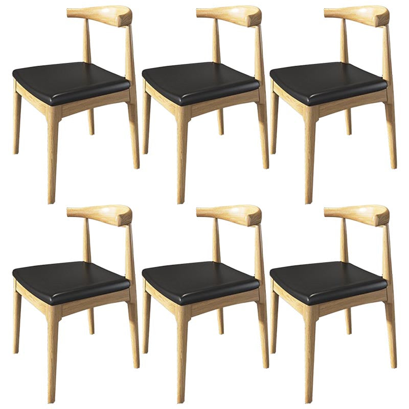 Kiefernholz Essstuhl Industrial Open Rücken Essneitenstuhl