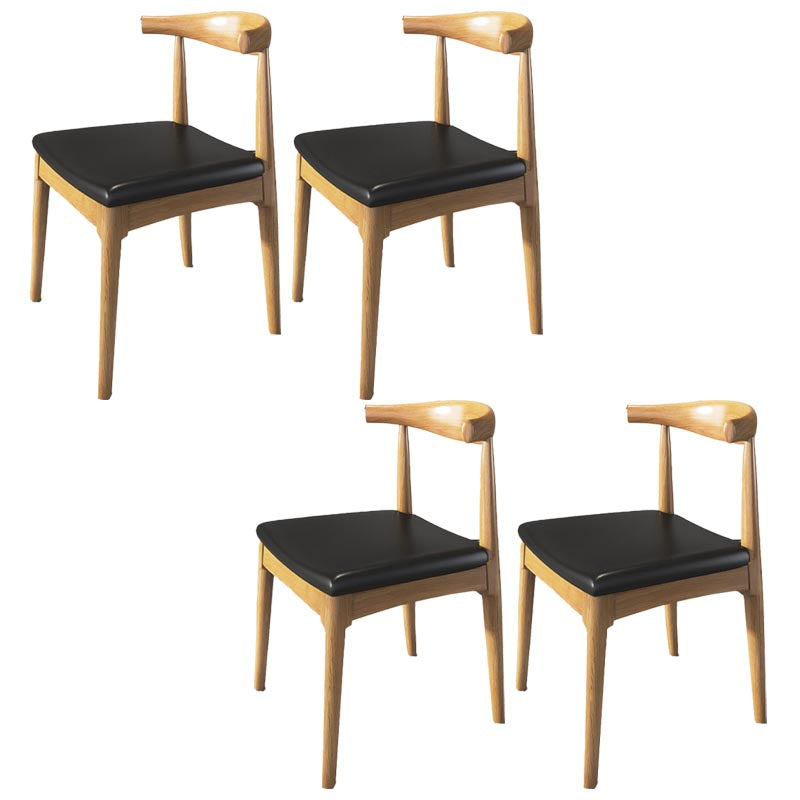 Kiefernholz Essstuhl Industrial Open Rücken Essneitenstuhl