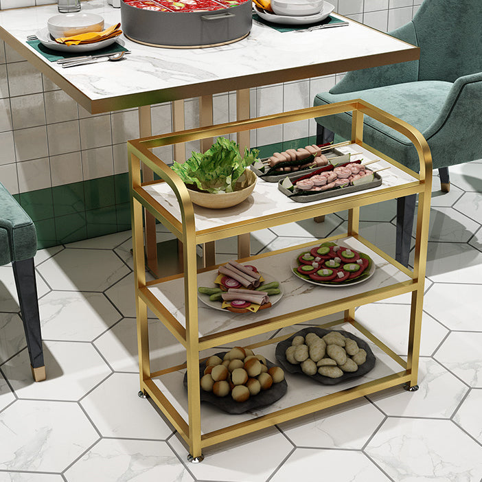 25,59 "H Tavolo di preparazione moderno portatile Tabella di preparazione in metallo per uso domestico