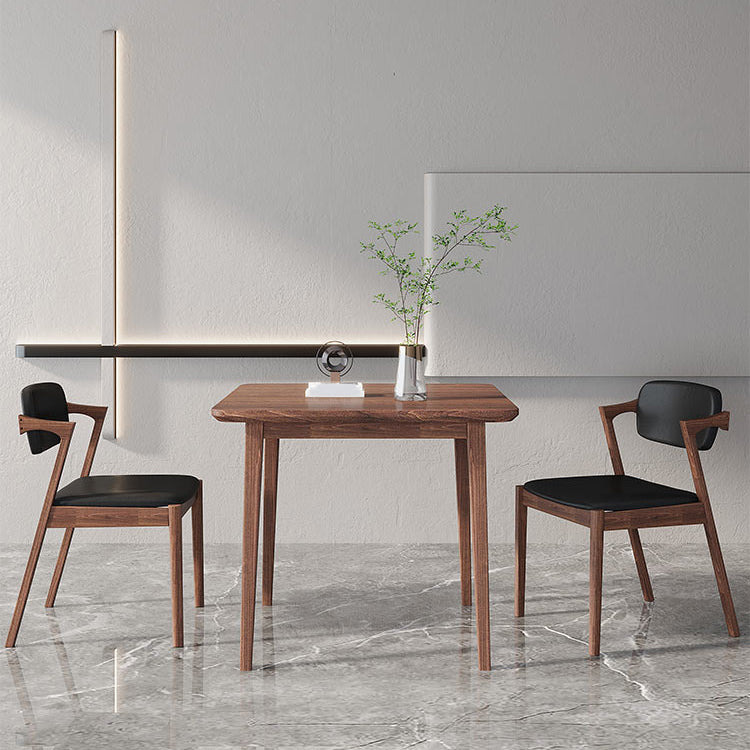 Modern 1/3/5 stukken Dinerset rechthoekige houten eettafel voor café