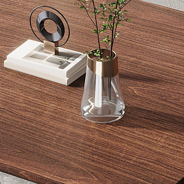 Modern 1/3/5 stukken Dinerset rechthoekige houten eettafel voor café