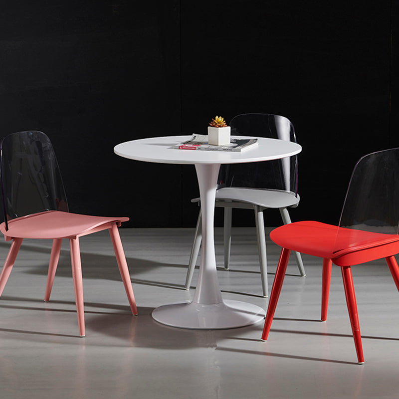 Tavolo da pranzo rotondo base per tulipano moderno tavolo fisso di pietra sinterizzata