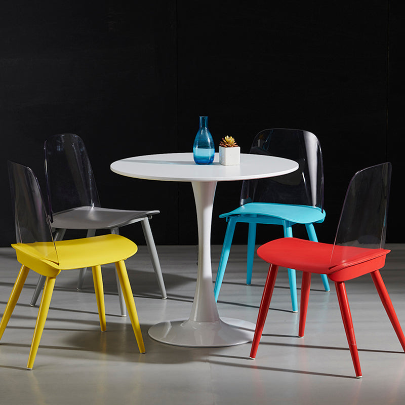 Tavolo da pranzo rotondo base per tulipano moderno tavolo fisso di pietra sinterizzata