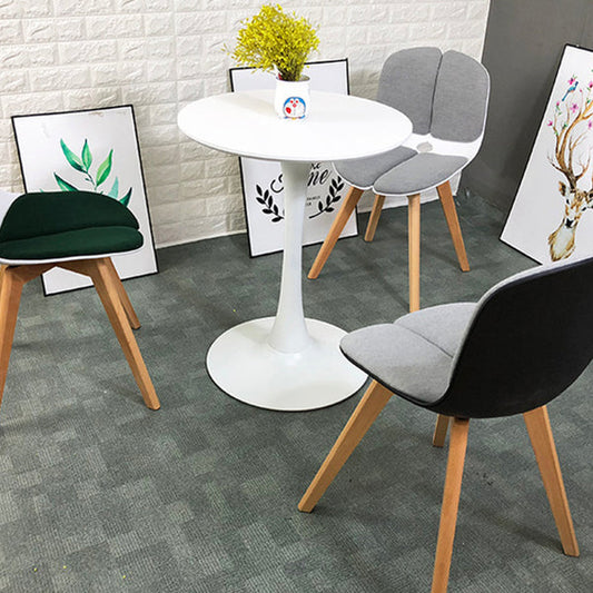 Tavolo da pranzo rotondo base per tulipano moderno tavolo fisso di pietra sinterizzata