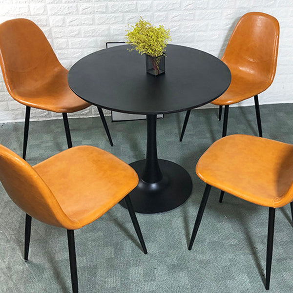 Tavolo da pranzo rotondo base per tulipano moderno tavolo fisso di pietra sinterizzata