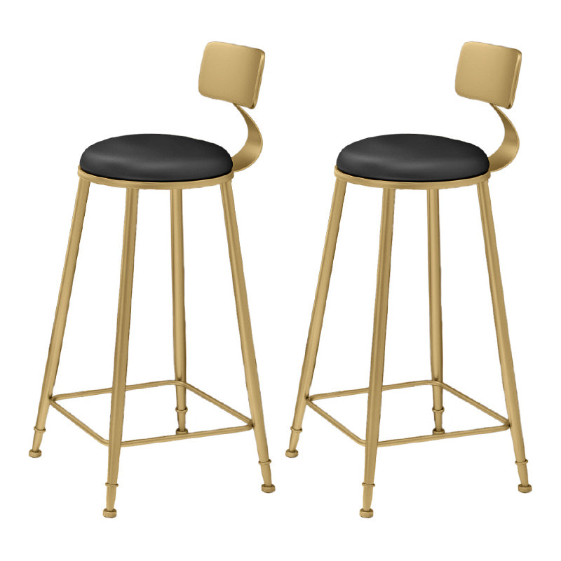 1/2/3 stuks Glam Iron Bar Tafel Set Faux Marble Top Bistro Set met voetstuk