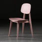 Silla lateral de plástico silla lateral de comedor contemporáneo de espalda para el hogar