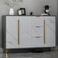 Sideboard Glam Sideboard in legno artificiale con porta per soggiorno