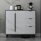 Sideboard Glam Sideboard in legno artificiale con porta per soggiorno