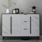 Sideboard Glam Sideboard in legno artificiale con porta per soggiorno