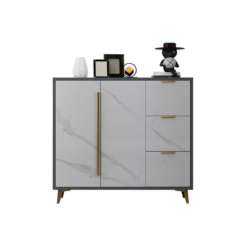 Sideboard Glam Sideboard in legno artificiale con porta per soggiorno
