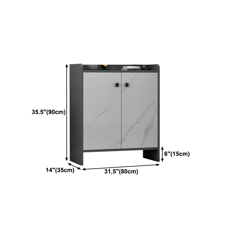 Sideboard Glam Sideboard in legno artificiale con porta per soggiorno