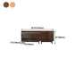 Glam Solid Wood Sideboard Glass Doors Dining Server for Kitchen Clearhalo 'buffet_sideboard' 'Buffets & Sideboards' 'furn' 'furn_buffet_sideboard' 'Furniture' 'Kitchen & Dining Furniture' 5335488