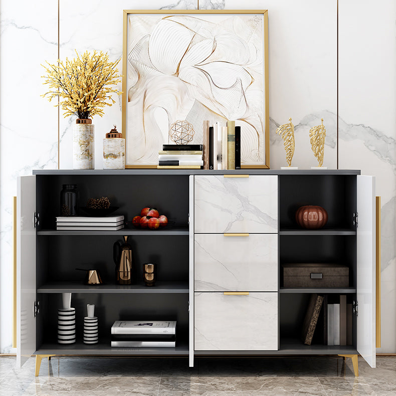 Ingegnere sideboard in stile glam Sideboard in legno con porta per il soggiorno uso