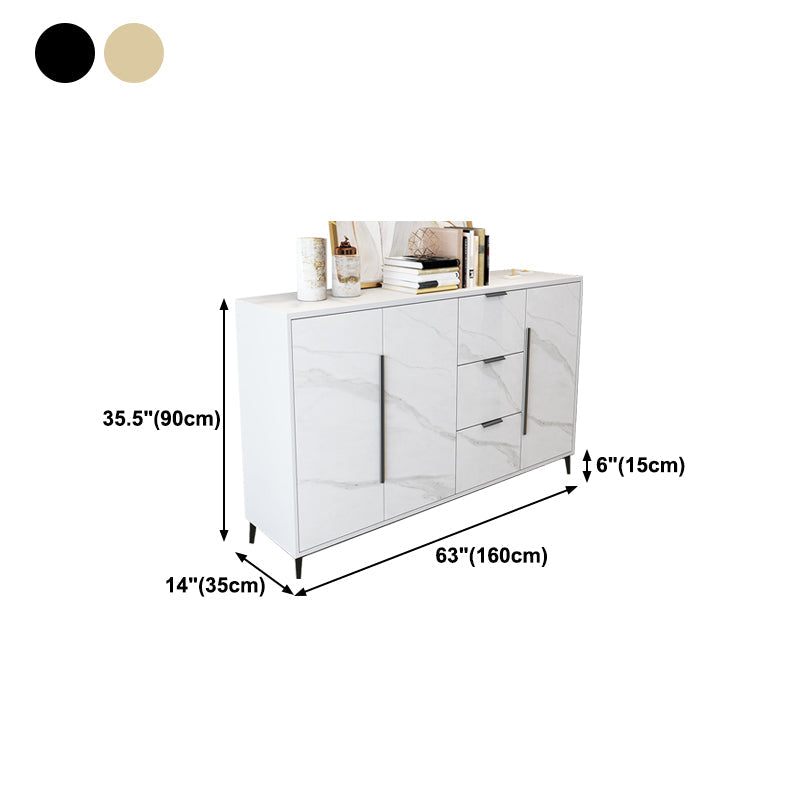 Ingegnere sideboard in stile glam Sideboard in legno con porta per il soggiorno uso