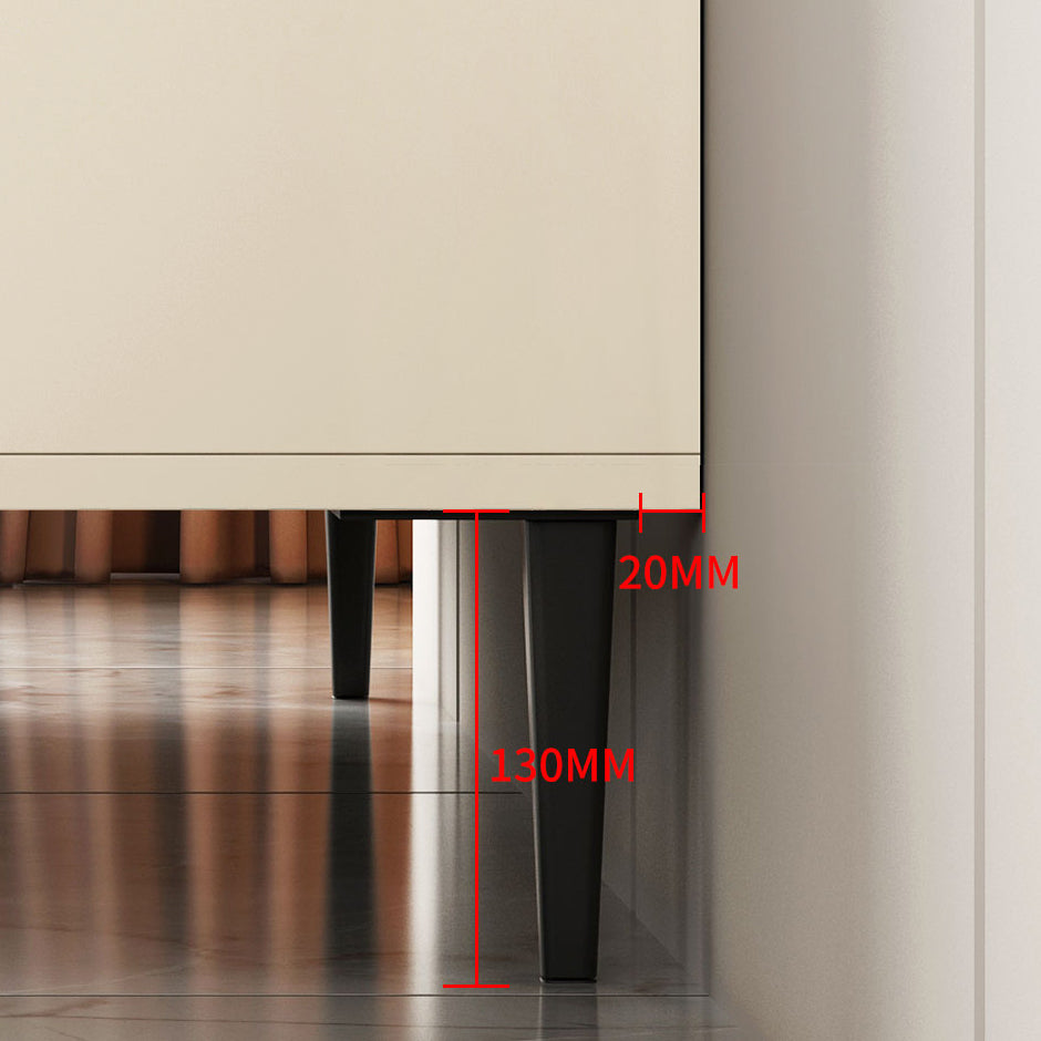 Credenza moderna in legno porta scorrevole in legno di vetro con spazio per la sala da pranzo