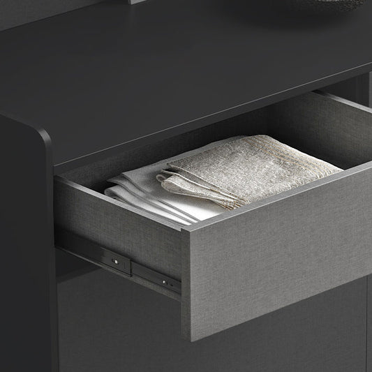 Artificial Wood Living Room Sideboard Cabinet Modern Credenza with Drawers and Storages Clearhalo 'buffet_sideboard' 'Buffets & Sideboards' 'furn' 'furn_buffet_sideboard' 'Furniture' 'Kitchen & Dining Furniture' 5335645