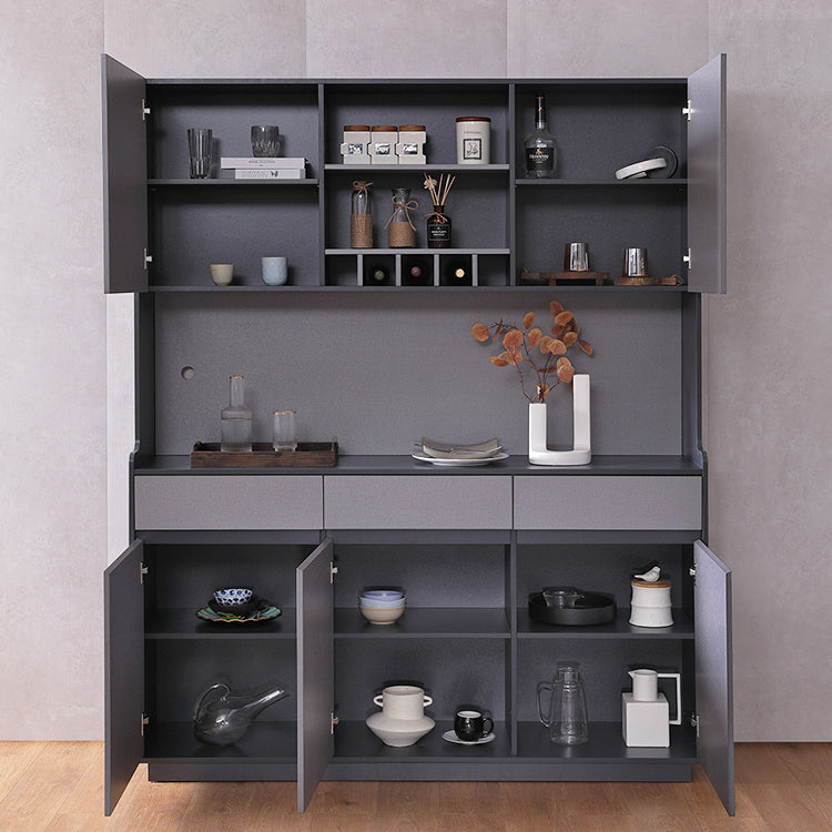 Artificial Wood Living Room Sideboard Cabinet Modern Credenza with Drawers and Storages Clearhalo 'buffet_sideboard' 'Buffets & Sideboards' 'furn' 'furn_buffet_sideboard' 'Furniture' 'Kitchen & Dining Furniture' 5335654