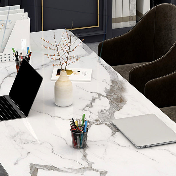 Table de réunion rectangulaire du bureau à domicile simplicité