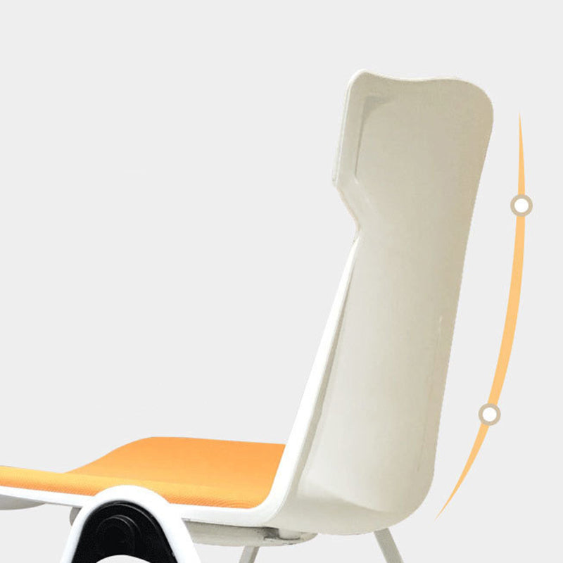 Plastikmitte des Back-Back-Konferenzstuhls zeitgenössischer Baumwollkissenstuhl