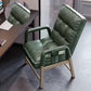 Working Chair with Padded Arms Modern Style Home Office Chair Dark Green Without Footrest Clearhalo 'furn' 'furn_office_chair' 'Furniture' 'Office Chairs' 'Office Furniture' 'office_chair' 5335943