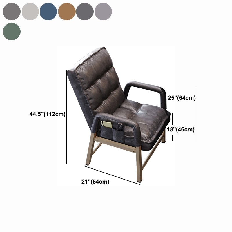 Working Chair with Padded Arms Modern Style Home Office Chair Clearhalo 'furn' 'furn_office_chair' 'Furniture' 'Office Chairs' 'Office Furniture' 'office_chair' 5335945