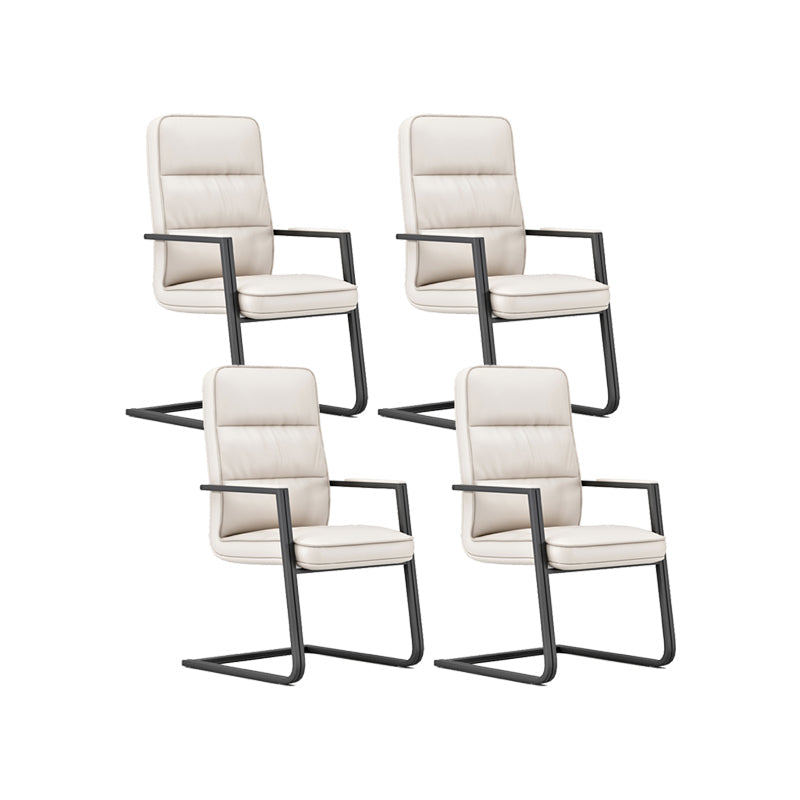 Moderner Faux Leder Office Stuhl Ergonomic High Back Working Stuhl